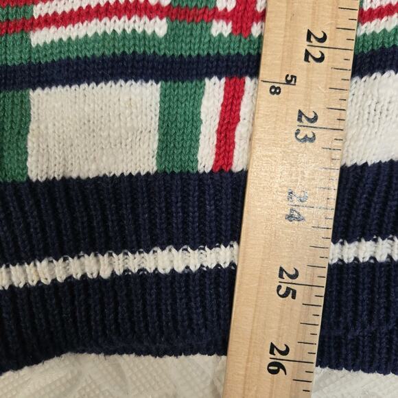 Vintage Susan Bristol Tennis Golf Country Club Cardigan Sweater Medium Flawed - Picture 15 of 15